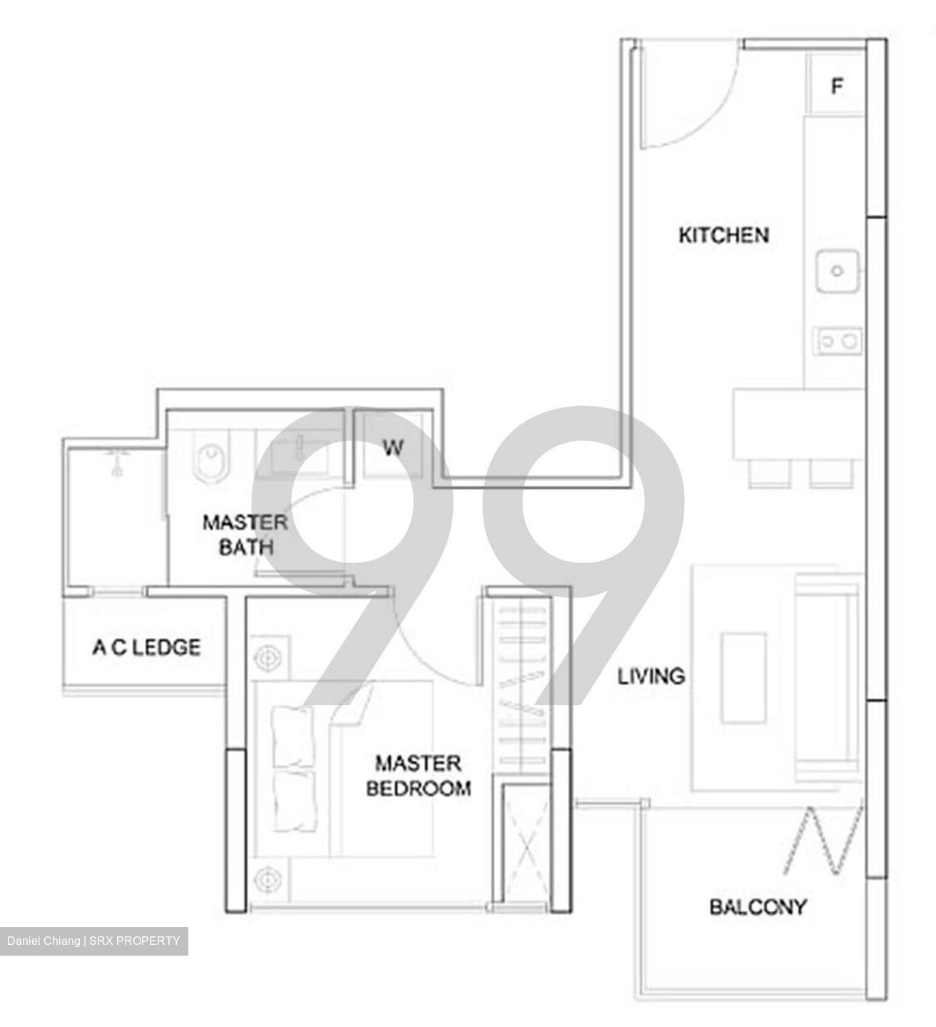 The Viridian (D12), Apartment #428035921